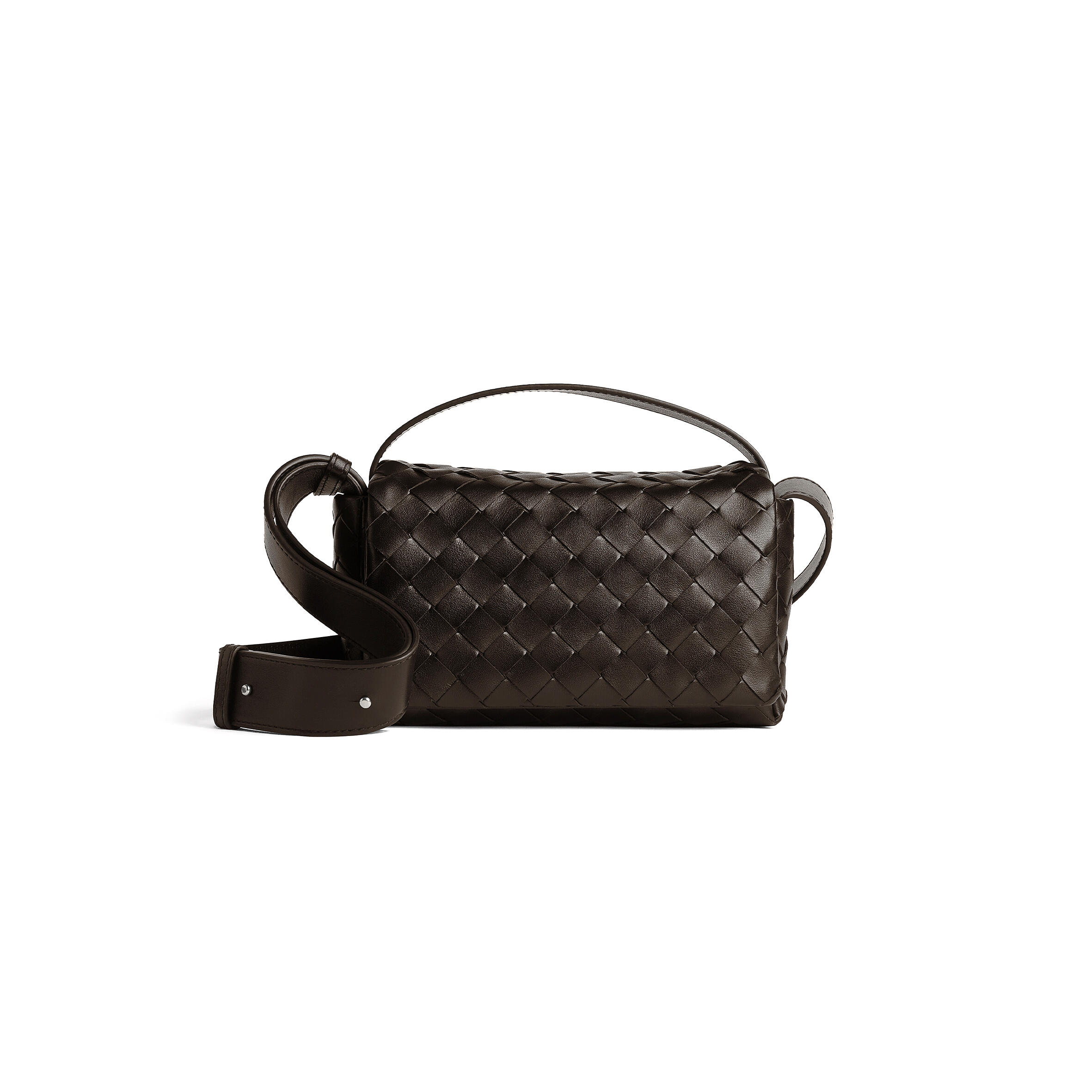 BOTTEGA VENETA INTRECCIATO MINI BAG WITH FLAP 857931V2HL02145 (20*12*6.5cm)